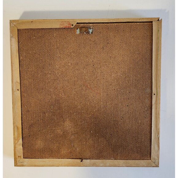 Diorama Crane Birds 1960s Chinese Wall Art 3D Showcase - Picture 10 of 10